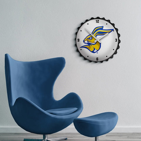 South Dakota State Jackrabbits: Jack - Bottle Cap Wall Clock - The Fan-Brand