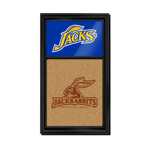 South Dakota State Jackrabbits: Jacks - Dual Logo Cork Note Board - The Fan-Brand