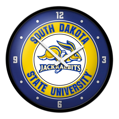 South Dakota State Jackrabbits: Modern Disc Wall Clock - The Fan-Brand