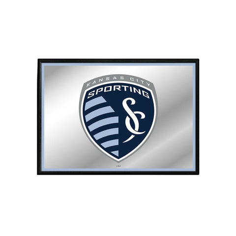 Sporting Kansas City: Framed Mirrored Wall Sign - The Fan-Brand