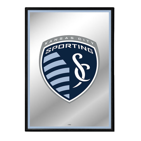 Sporting Kansas City: Framed Mirrored Wall Sign - The Fan-Brand