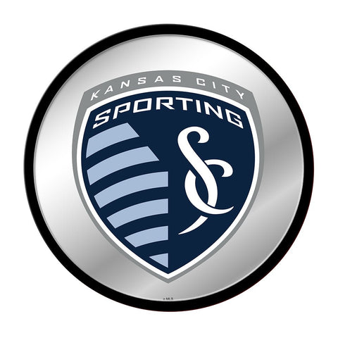 Sporting Kansas City: Modern Disc Mirrored Wall Sign - The Fan-Brand