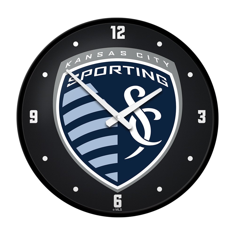 Sporting Kansas City: Modern Disc Wall Clock - The Fan-Brand
