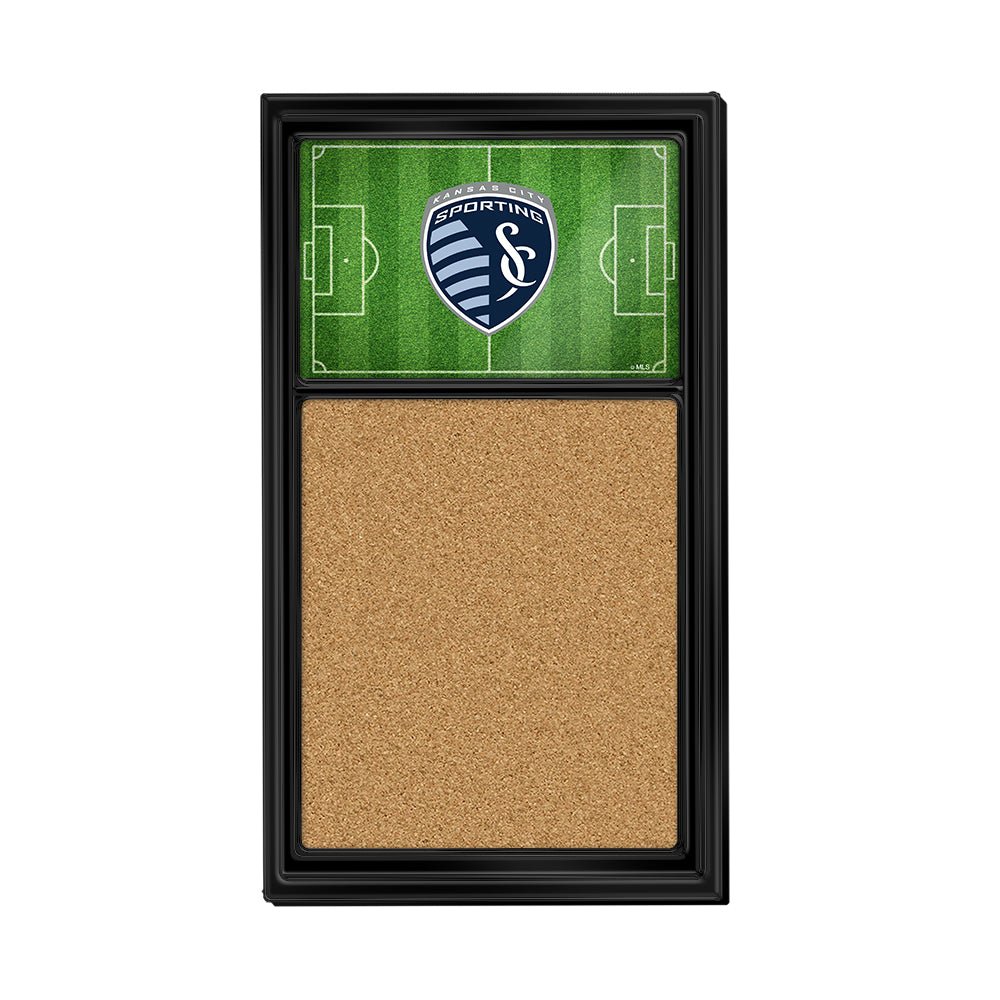 Sporting Kansas City: Pitch - Cork Note Board - The Fan-Brand