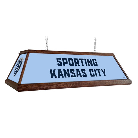 Sporting Kansas City: Premium Wood Pool Table Light - The Fan-Brand