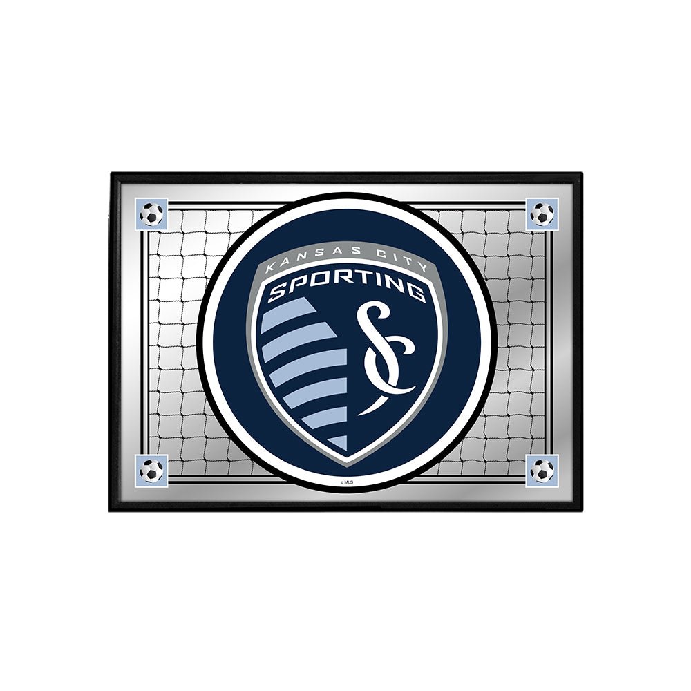 Sporting Kansas City: Team Spirit - Framed Mirrored Wall Sign - The Fan-Brand