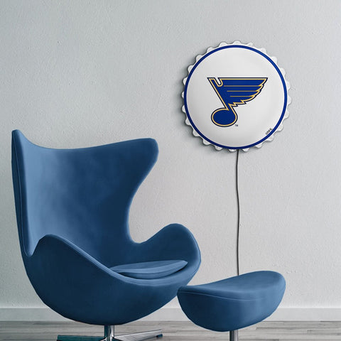 St. Louis Blues: Bottle Cap Wall Light - The Fan-Brand