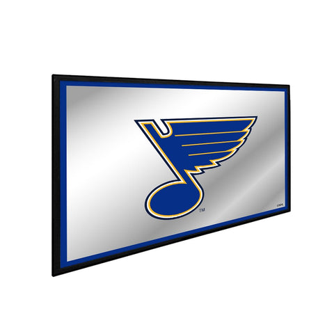 St. Louis Blues: Framed Mirrored Wall Sign - The Fan-Brand