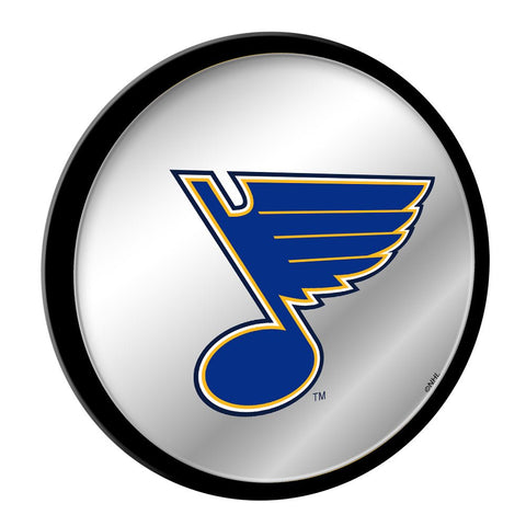 St. Louis Blues: Modern Disc Mirrored Wall Sign - The Fan-Brand