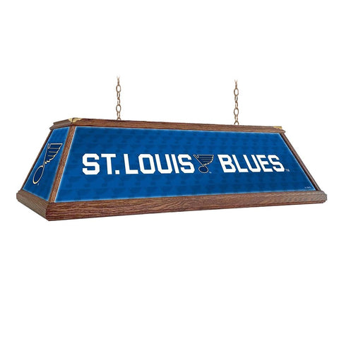 St. Louis Blues: Premium Wood Pool Table Light - The Fan-Brand