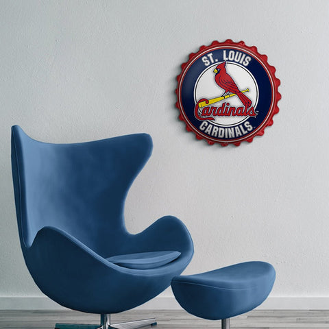 St. Louis Cardinals: Bottle Cap Wall Sign - The Fan-Brand