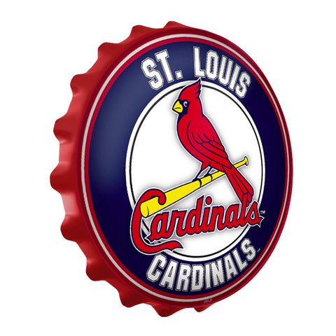 St. Louis Cardinals: Bottle Cap Wall Sign - The Fan-Brand