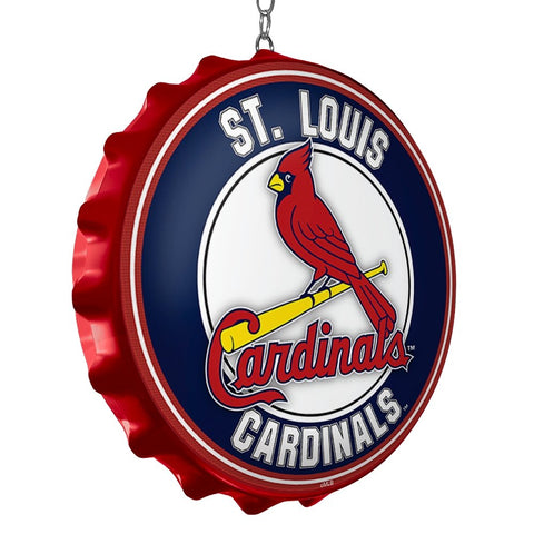 St. Louis Cardinals: Double-Sided Bottle Cap Dangler - The Fan-Brand