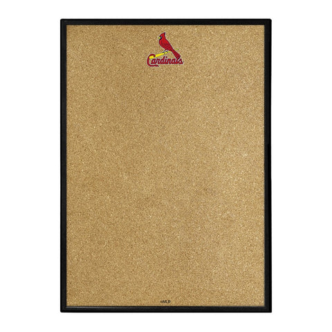 St. Louis Cardinals: Framed Corkboard - The Fan-Brand
