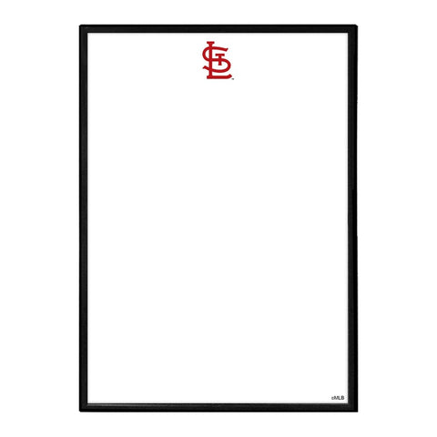 St. Louis Cardinals: Framed Dry Erase Wall Sign - The Fan-Brand