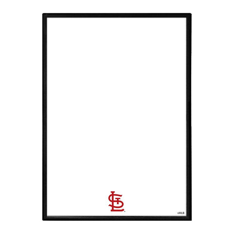 St. Louis Cardinals: Framed Dry Erase Wall Sign - The Fan-Brand