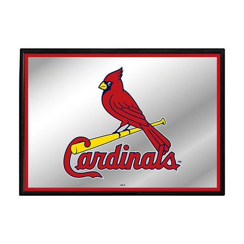 St. Louis Cardinals: Framed Mirrored Wall Sign - The Fan-Brand