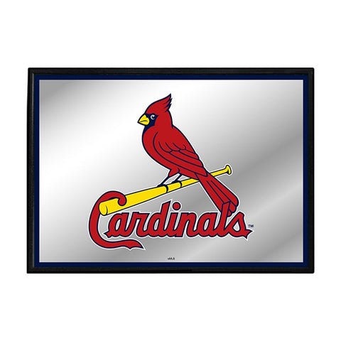 St. Louis Cardinals: Framed Mirrored Wall Sign - The Fan-Brand