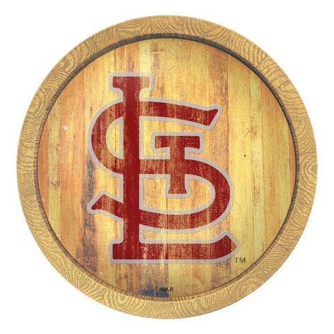 St. Louis Cardinals: Logo - Weathered 