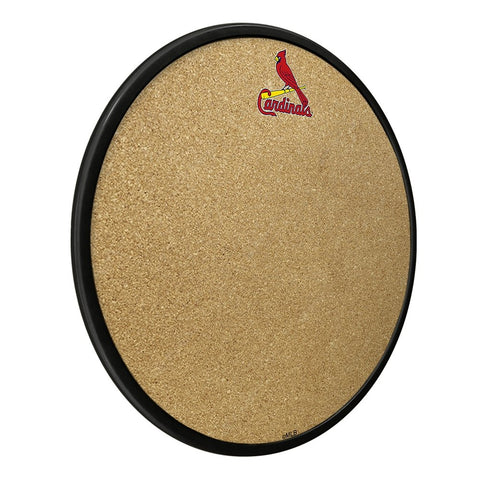 St. Louis Cardinals: Modern Disc Cork Board - The Fan-Brand