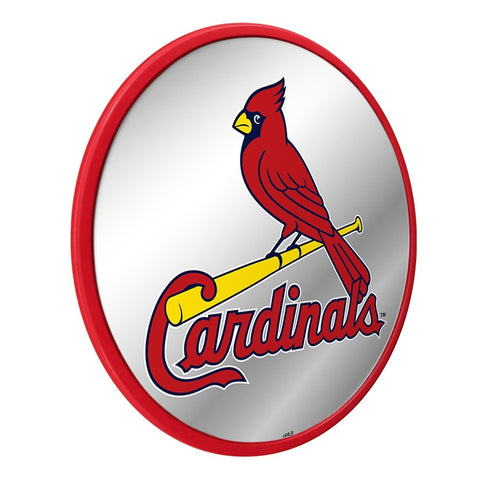 St. Louis Cardinals: Modern Disc Mirrored Wall Sign - The Fan-Brand