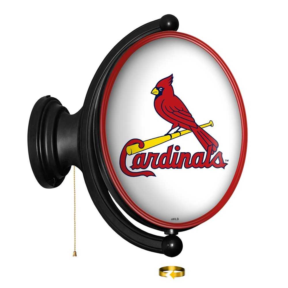 St. Louis Cardinals: Logo - Modern Disc Mirrored Wall Sign - The