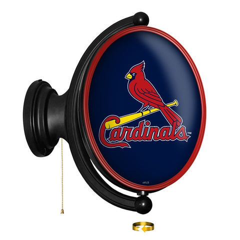 St. Louis Cardinals // Round Rotating Lighted Wall Sign (Original