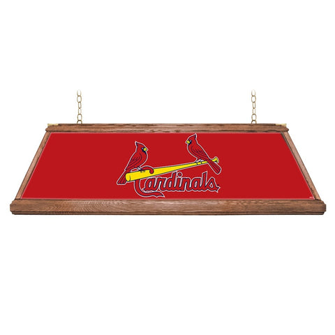 St. Louis Cardinals: Premium Wood Pool Table Light - The Fan-Brand