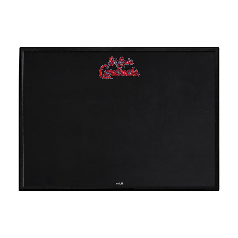 St. Louis Cardinals: Wordmark - Framed Chalkboard - The Fan-Brand
