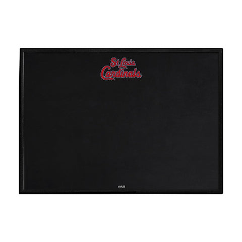 St. Louis Cardinals: Wordmark - Framed Chalkboard - The Fan-Brand