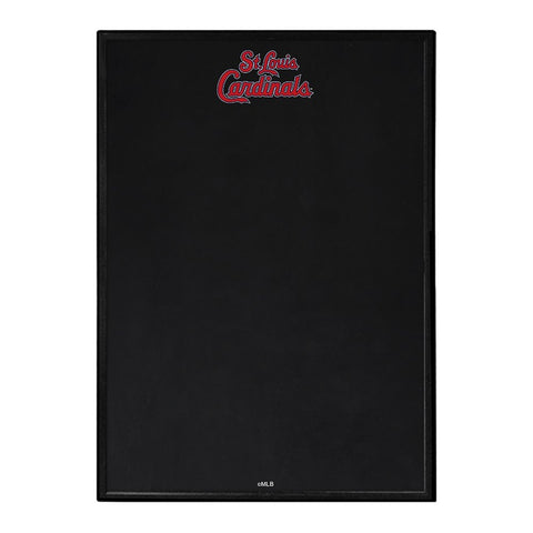 St. Louis Cardinals: Wordmark - Framed Chalkboard - The Fan-Brand