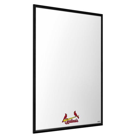 St. Louis Cardinals: Wordmark - Framed Dry Erase Wall Sign - The Fan-Brand