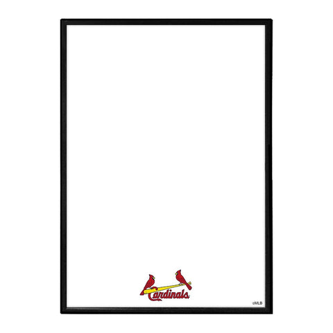 St. Louis Cardinals: Wordmark - Framed Dry Erase Wall Sign - The Fan-Brand