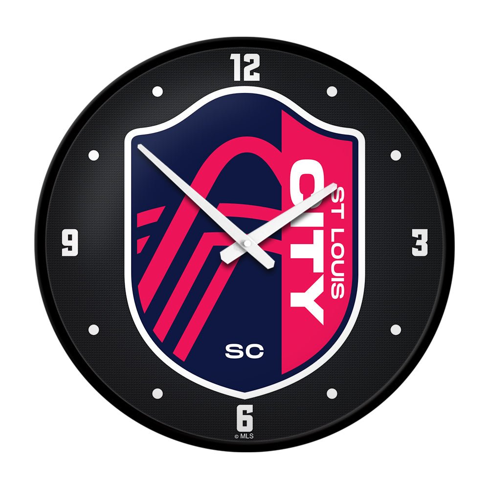 St. Louis CITY SC: Modern Disc Wall Clock - The Fan-Brand