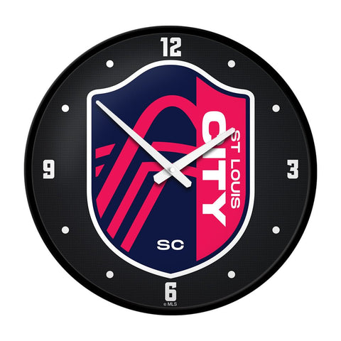 St. Louis CITY SC: Modern Disc Wall Clock - The Fan-Brand