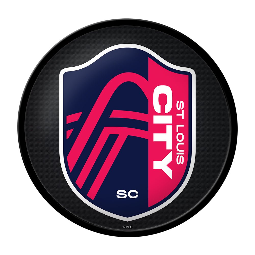 St. Louis CITY SC: Modern Disc Wall Sign - The Fan-Brand