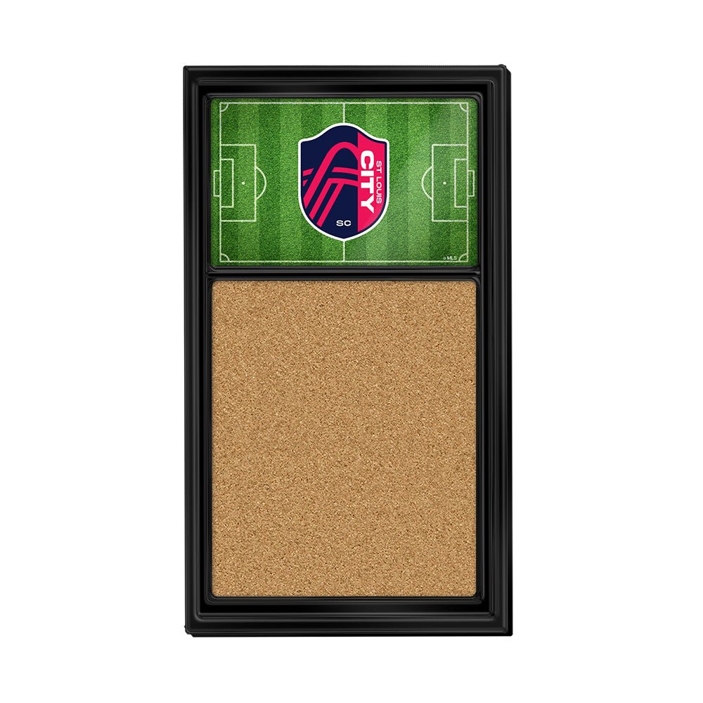 St. Louis CITY SC: Pitch - Cork Note Board - The Fan-Brand