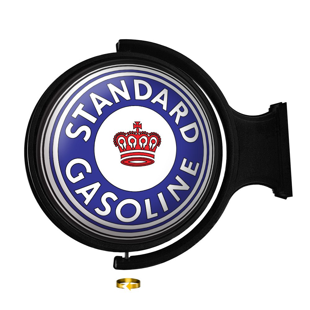 Standard: Red Crown - Original Round Rotating Lighted Wall Sign - The Fan-Brand