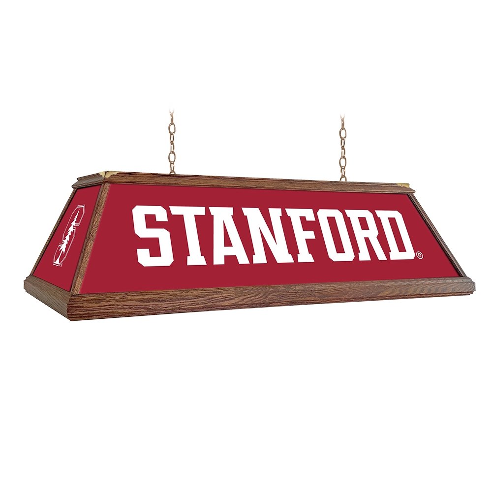 Stanford Cardinal: Premium Wood Pool Table Light - The Fan-Brand