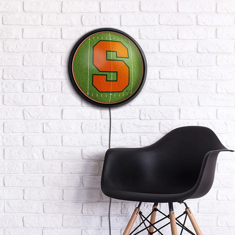 Syracuse Orange: On the 50 - Slimline Lighted Wall Sign - The Fan-Brand