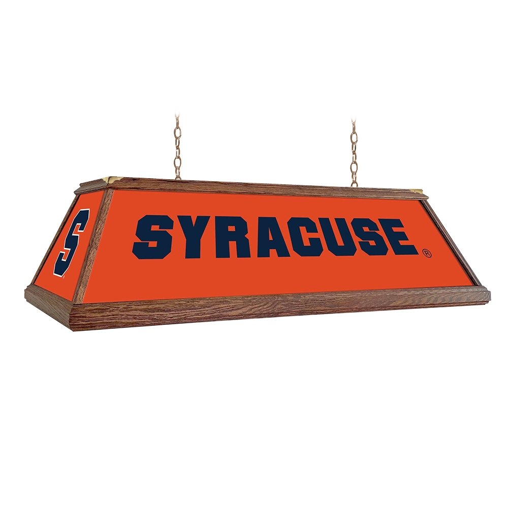Syracuse Orange: Premium Wood Pool Table Light - The Fan-Brand