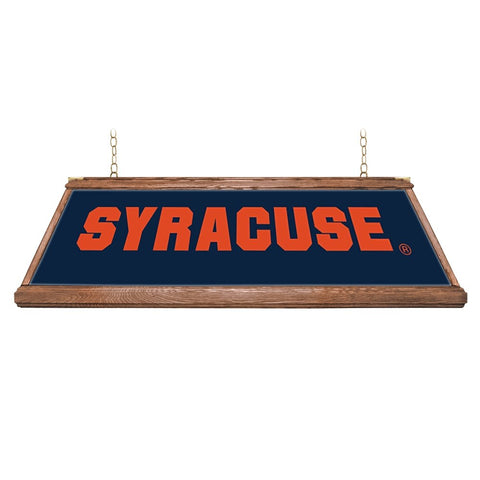 Syracuse Orange: Premium Wood Pool Table Light - The Fan-Brand