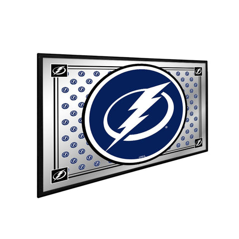 Tampa Bay Lightning: Team Spirit - Framed Mirrored Wall Sign - The Fan-Brand