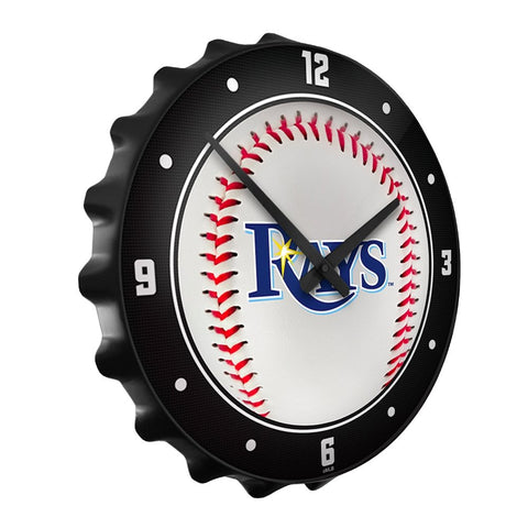 Tampa Bay Rays: Baseball - Bottle Cap Wall Clock - The Fan-Brand