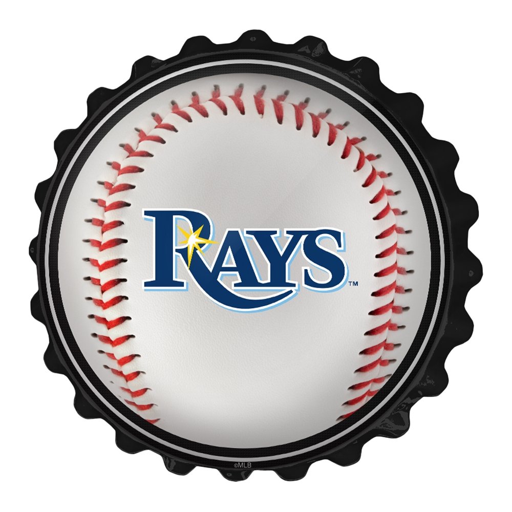 Tampa Bay Rays: Baseball - Bottle Cap Wall Sign - The Fan-Brand