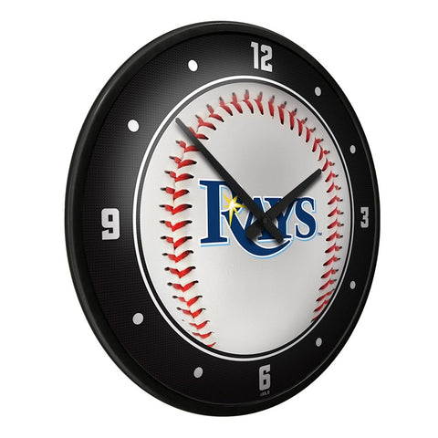 Tampa Bay Rays: Baseball - Modern Disc Wall Clock - The Fan-Brand