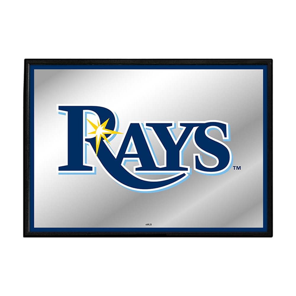 Tampa Bay Rays: Framed Mirrored Wall Sign - The Fan-Brand