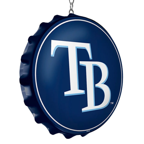 Tampa Bay Rays: Logo - Bottle Cap Dangler - The Fan-Brand