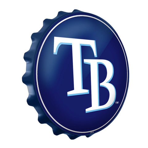 Tampa Bay Rays: Logo - Bottle Cap Wall Sign - The Fan-Brand