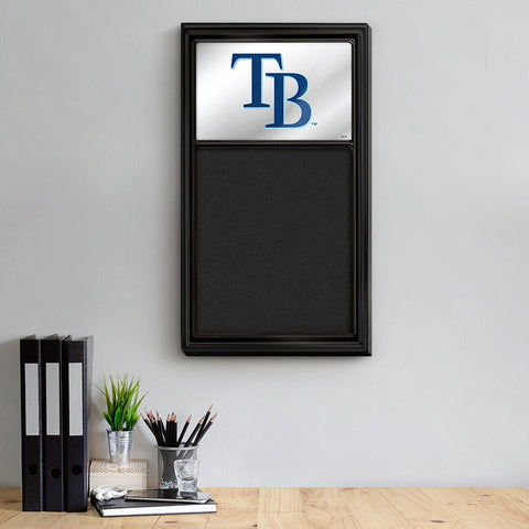 Tampa Bay Rays: Logo - Mirrored Chalk Note Board - The Fan-Brand